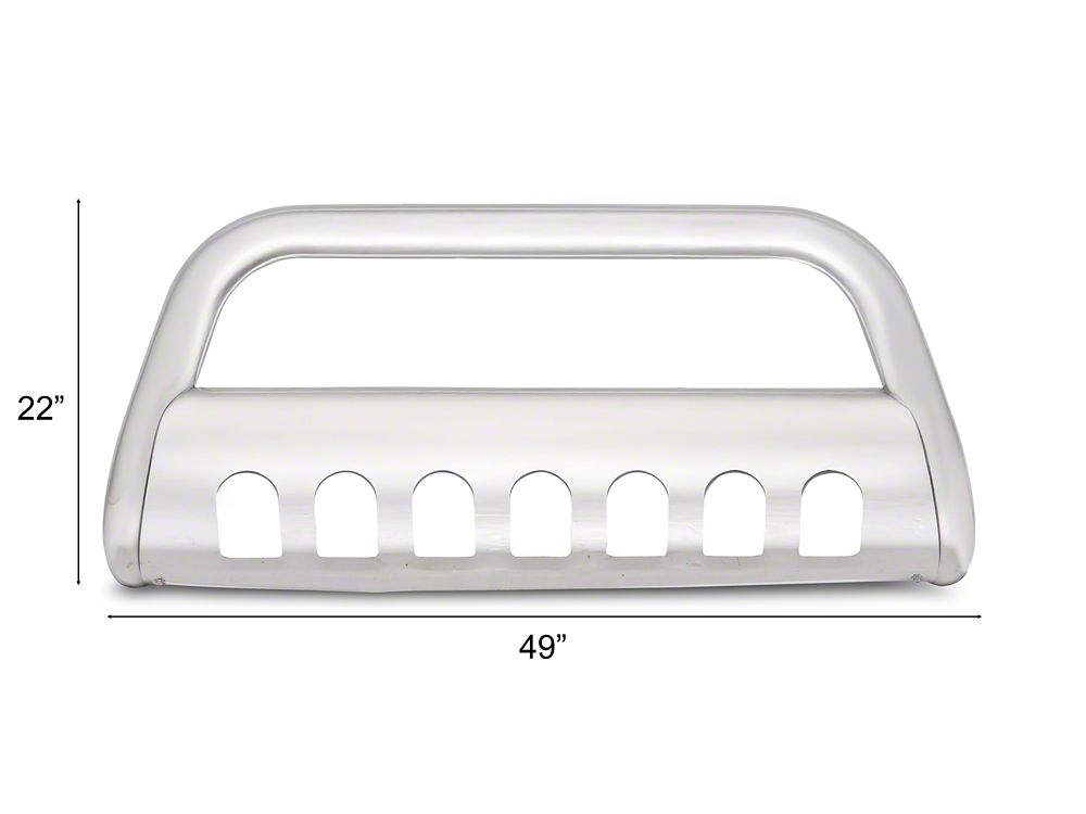 Barricade 3-Inch Bull Bar; Stainless Steel (25-26 RAM 1500, Excluding RHO)