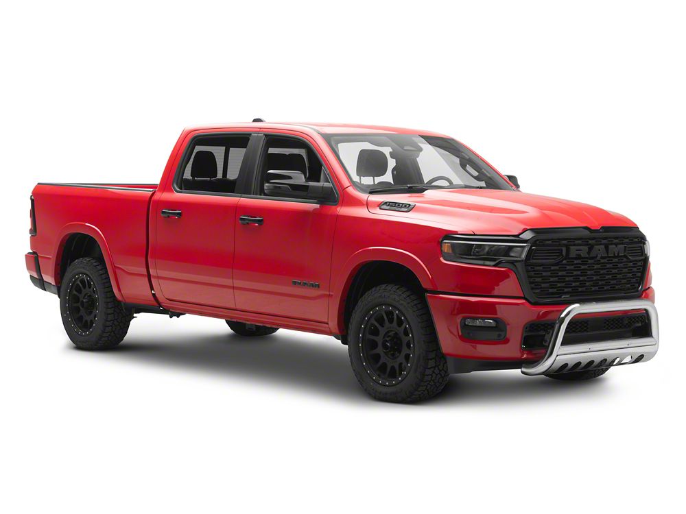 Barricade 3-Inch Bull Bar; Stainless Steel (25-26 RAM 1500, Excluding RHO)