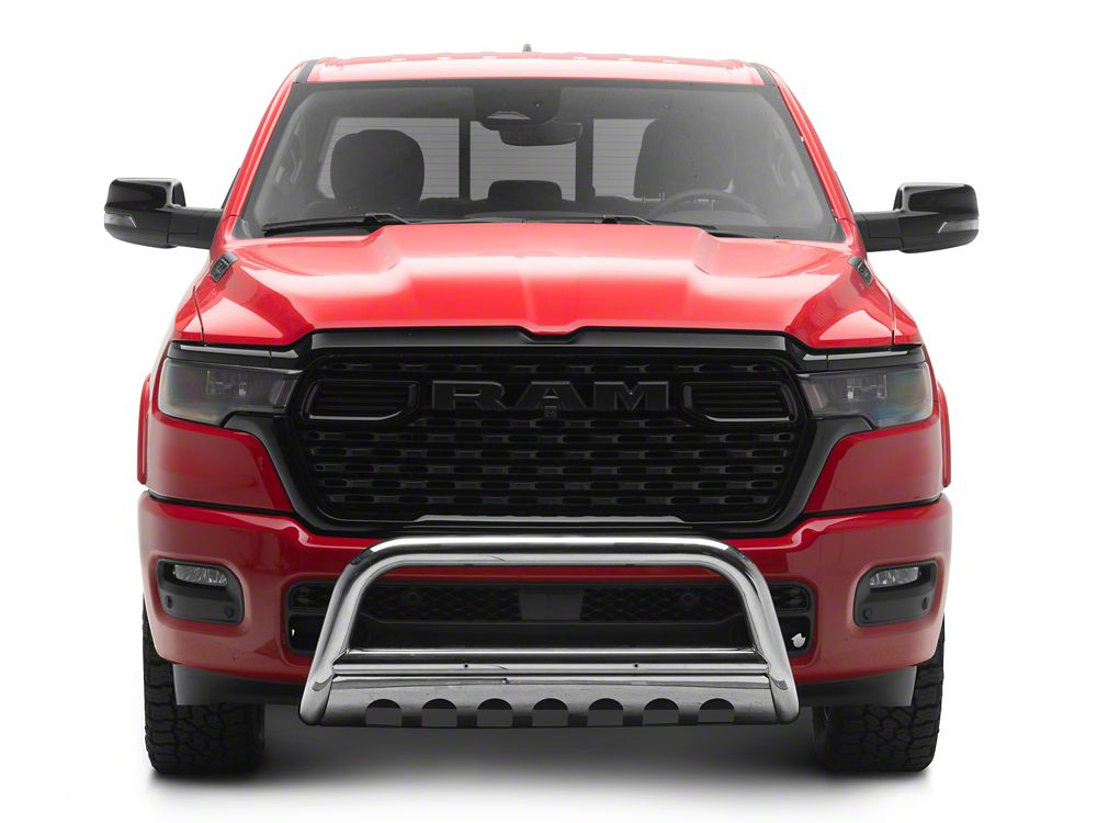 Barricade 3-Inch Bull Bar; Stainless Steel (25-26 RAM 1500, Excluding RHO)