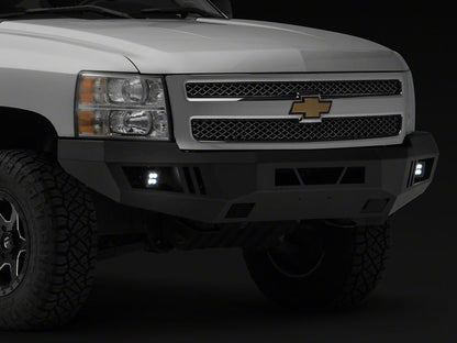 Barricade Extreme HD Front Bumper with LED Fog Lights (07-13 Silverado 1500)