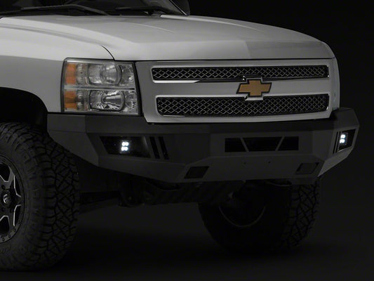 Barricade Extreme HD Front Bumper with LED Fog Lights (07-13 Silverado 1500)