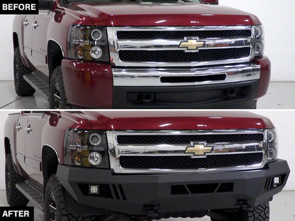 Barricade Extreme HD Front Bumper with LED Fog Lights (07-13 Silverado 1500)