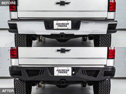 Barricade Extreme HD Rear Bumper (07-18 Silverado 1500)
