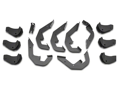 Barricade Rattler Running Boards; Textured Black (14-18 Silverado 1500)