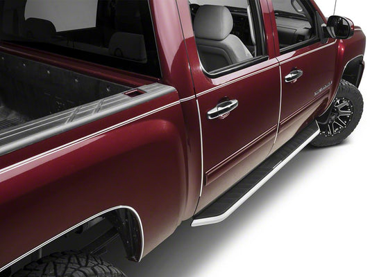 Barricade Pioneer Aluminum Running Boards (07-13 Silverado 1500 Extended Cab, Crew Cab)