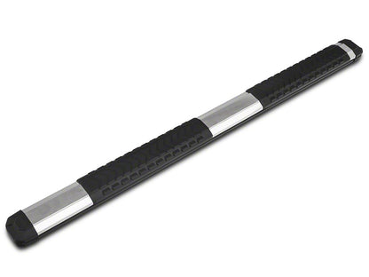 Barricade Saber 5-Inch Aluminum Side Step Bars (14-18 Silverado 1500 Double Cab, Crew Cab)