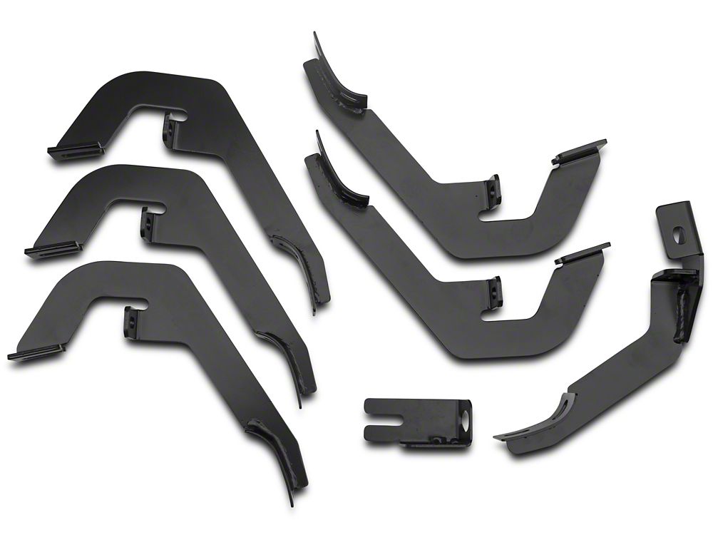 Barricade Saber 5-Inch Aluminum Side Step Bars (14-18 Silverado 1500 Double Cab, Crew Cab)
