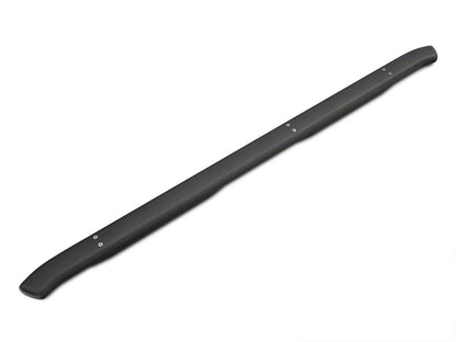 Barricade Pinnacle 4-Inch Oval Bent End Side Step Bars; Rocker Mount; Black (07-13 Silverado 1500 Extended Cab, Crew Cab)