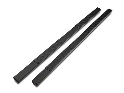 Barricade T4 Side Step Bars; Body Mount; Black (07-13 Silverado 1500 Extended Cab, Crew Cab)