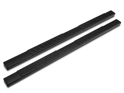Barricade T4 Side Step Bars; Rocker Mount; Black (14-18 Silverado 1500 Double Cab, Crew Cab)