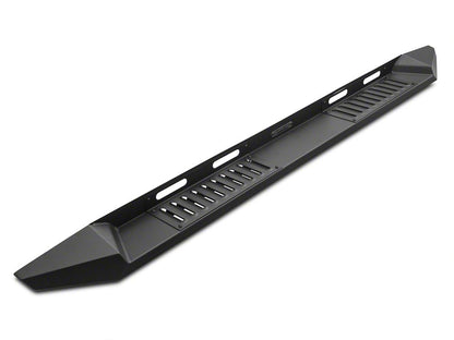 Barricade HD Steel Running Boards; Black (07-13 Silverado 1500 Crew Cab)