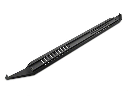 Barricade HD Steel Running Boards; Black (07-13 Silverado 1500 Crew Cab)
