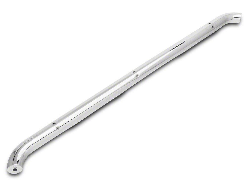 Barricade 3-Inch Side Step Bars; Rocker Mount; Stainless Steel (14-18 Silverado 1500)