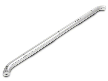Barricade 3-Inch Side Step Bars; Rocker Mount; Stainless Steel (14-18 Silverado 1500)
