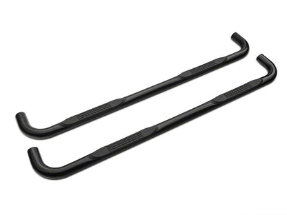 Barricade 3-Inch Side Step Bars; Body Mount; Black (99-13 Silverado 1500)
