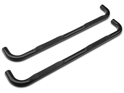 Barricade 3-Inch Side Step Bars; Body Mount; Black (14-18 Silverado 1500)