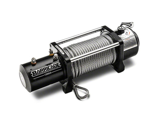 Barricade 12,000 lb. Winch (Universal; Some Adaptation May Be Required)