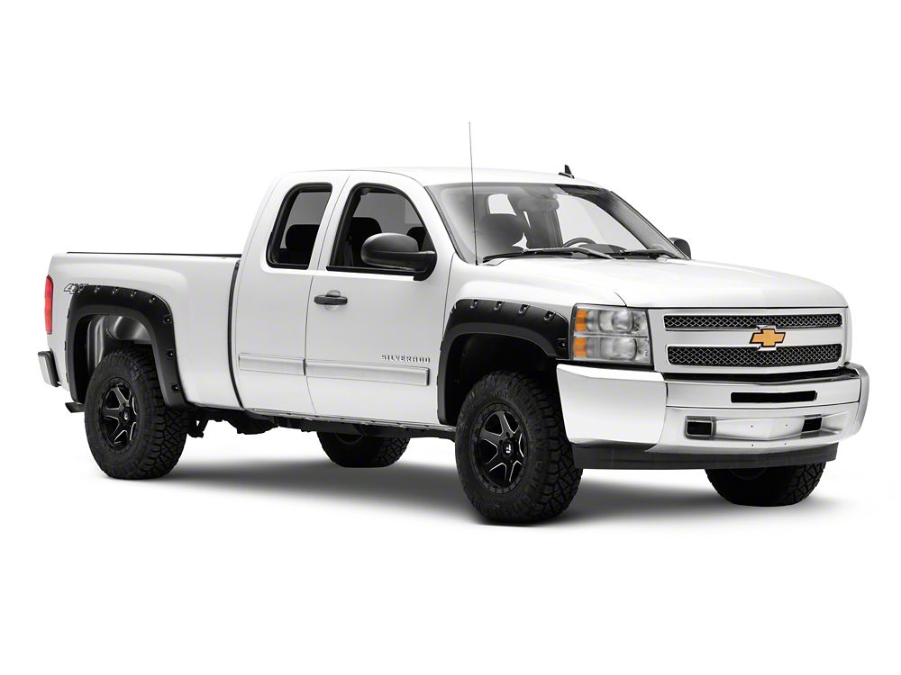 Barricade Premium Molded Fender Flares (07-13 Silverado 1500 w/ 5.80-Foot Short Box)