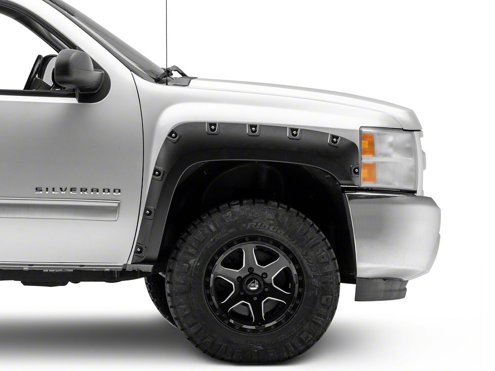 Barricade Premium Molded Fender Flares (07-13 Silverado 1500 w/ 5.80-Foot Short Box)