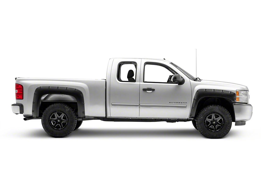Barricade Premium Molded Fender Flares (07-13 Silverado 1500 w/ 5.80-Foot Short Box)