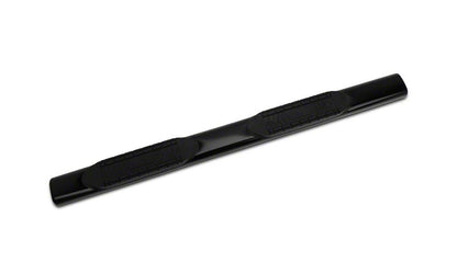 Barricade 6-Inch Oval Straight End Side Step Bars; Black (99-06 Silverado 1500)