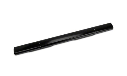 Barricade 6-Inch Oval Straight End Side Step Bars; Black (99-06 Silverado 1500)
