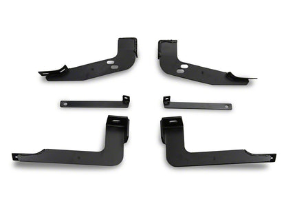 Barricade 6-Inch Oval Straight End Running Boards; Stainless Steel (99-06 Silverado 1500)