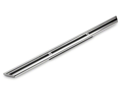 Barricade 4-Inch Flat Oval Running Boards; Stainless Steel (99-06 Silverado 1500 Regular Cab)