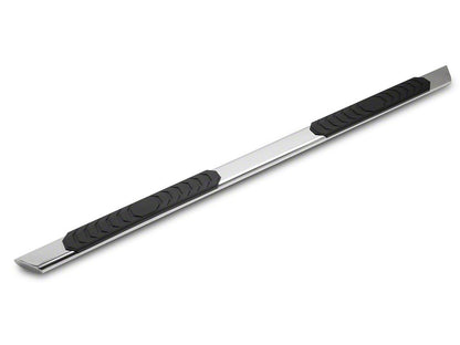 Barricade 4-Inch Flat Oval Running Boards; Stainless Steel (99-06 Silverado 1500 Extended Cab)