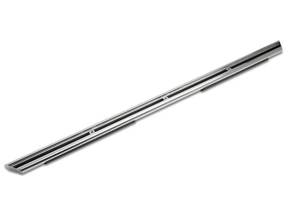 Barricade 4-Inch Flat Oval Running Boards; Stainless Steel (99-06 Silverado 1500 Extended Cab)