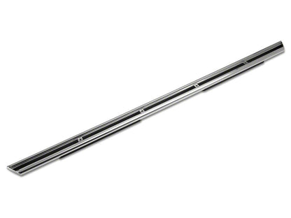Barricade 4-Inch Flat Oval Running Boards; Stainless Steel (04-06 Silverado 1500 Crew Cab)