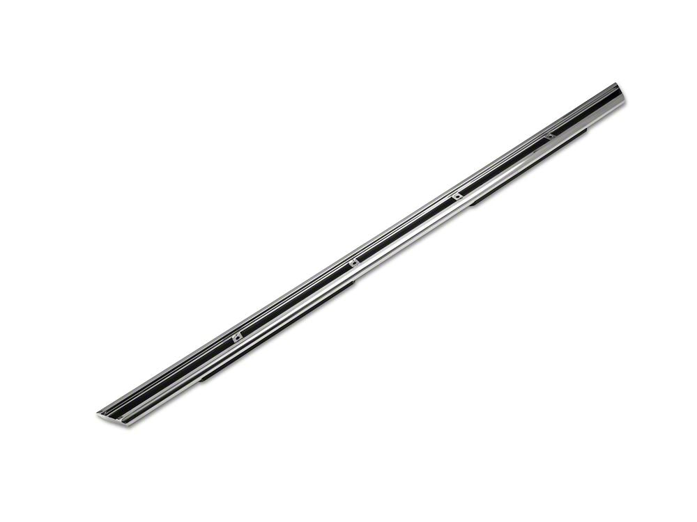 Barricade 4-Inch Flat Oval Running Boards; Stainless Steel (14-18 Silverado 1500 Crew Cab)