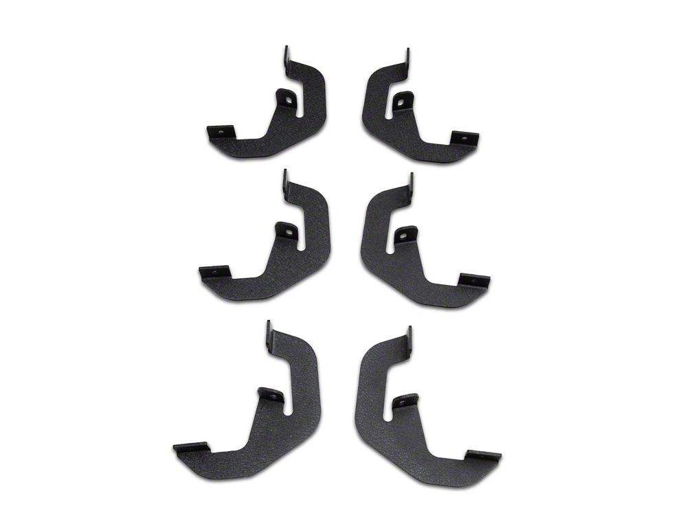 Barricade 4-Inch Flat Oval Running Boards; Stainless Steel (14-18 Silverado 1500 Crew Cab)