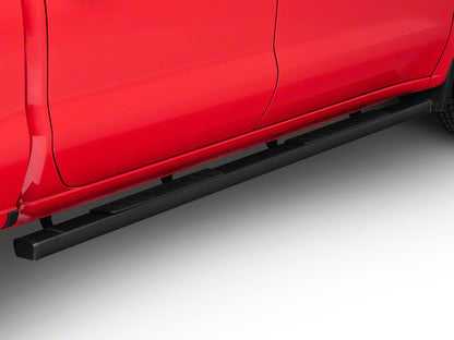 Barricade T4 Side Step Bars; Black (19-25 Silverado 1500 Crew Cab)