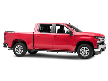Barricade T4 Side Step Bars; Black (19-25 Silverado 1500 Crew Cab)
