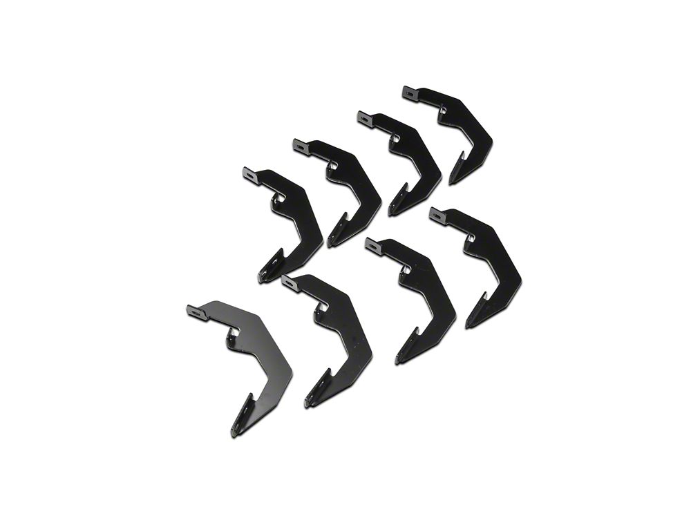 Barricade T4 Side Step Bars; Black (19-25 Silverado 1500 Crew Cab)