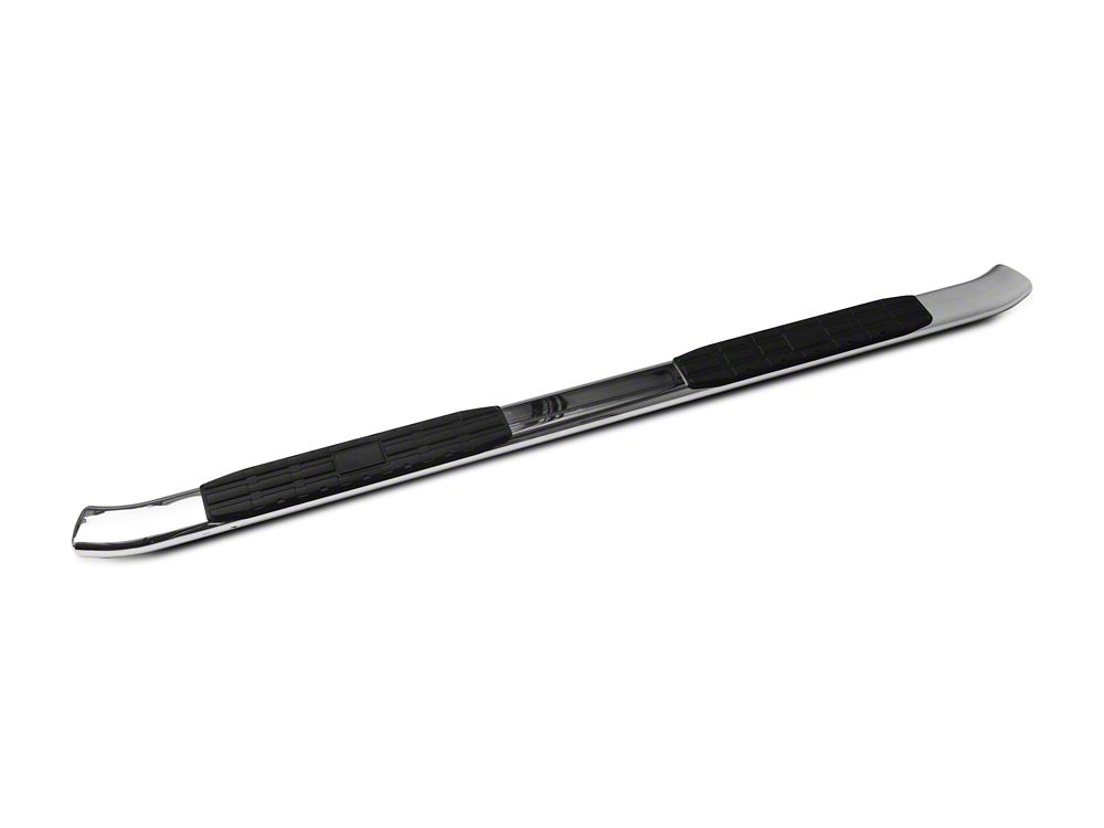 Barricade PNC Side Step Bars; Stainless Steel (19-25 Silverado 1500 Crew Cab)