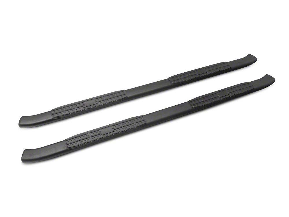 Barricade PNC Side Step Bars; Textured Black (19-25 Silverado 1500 Crew Cab)