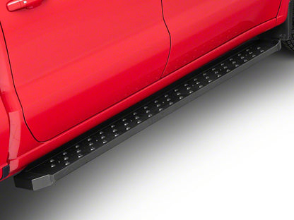 Barricade Rattler Running Boards; Black (19-25 Silverado 1500 Crew Cab)