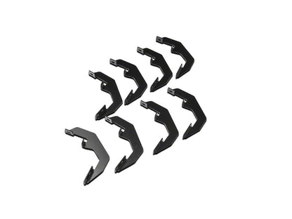 Barricade Rattler Running Boards; Black (19-25 Silverado 1500 Crew Cab)