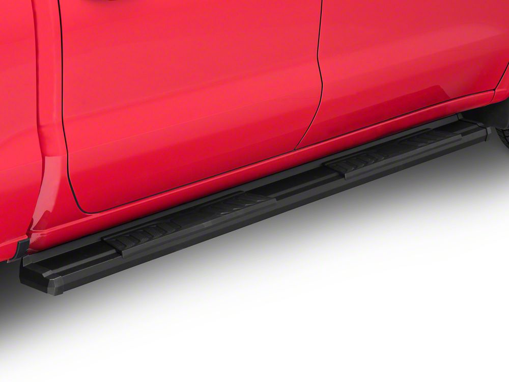 Barricade S6 Running Boards; Black (19-25 Silverado 1500 Crew Cab ...