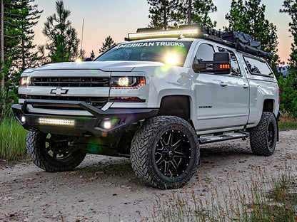 Barricade HD Off-Road Front Bumper with LED Fog Lights (16-18 Silverado 1500)