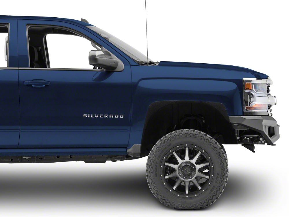 Barricade HD Off-Road Front Bumper with LED Fog Lights (16-18 Silverado 1500)
