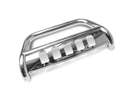 Barricade 3-Inch Bull Bar; Stainless Steel (19-25 Silverado 1500, Excluding ZR2)