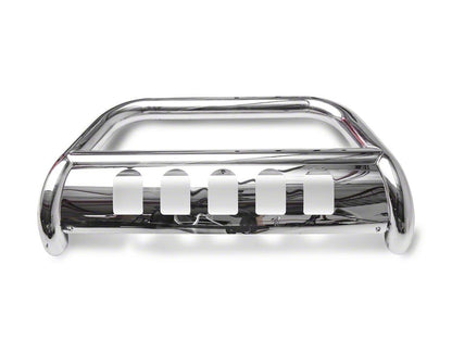Barricade 3-Inch Bull Bar; Stainless Steel (19-25 Silverado 1500, Excluding ZR2)