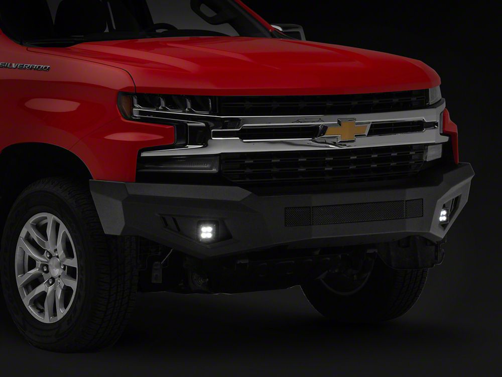 Barricade HD Off-Road Front Bumper with LED Fog Lights (19-21 Silverado 1500)