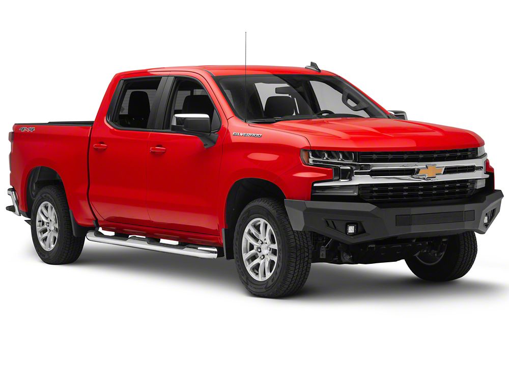 Barricade HD Off-Road Front Bumper with LED Fog Lights (19-21 Silverado 1500)