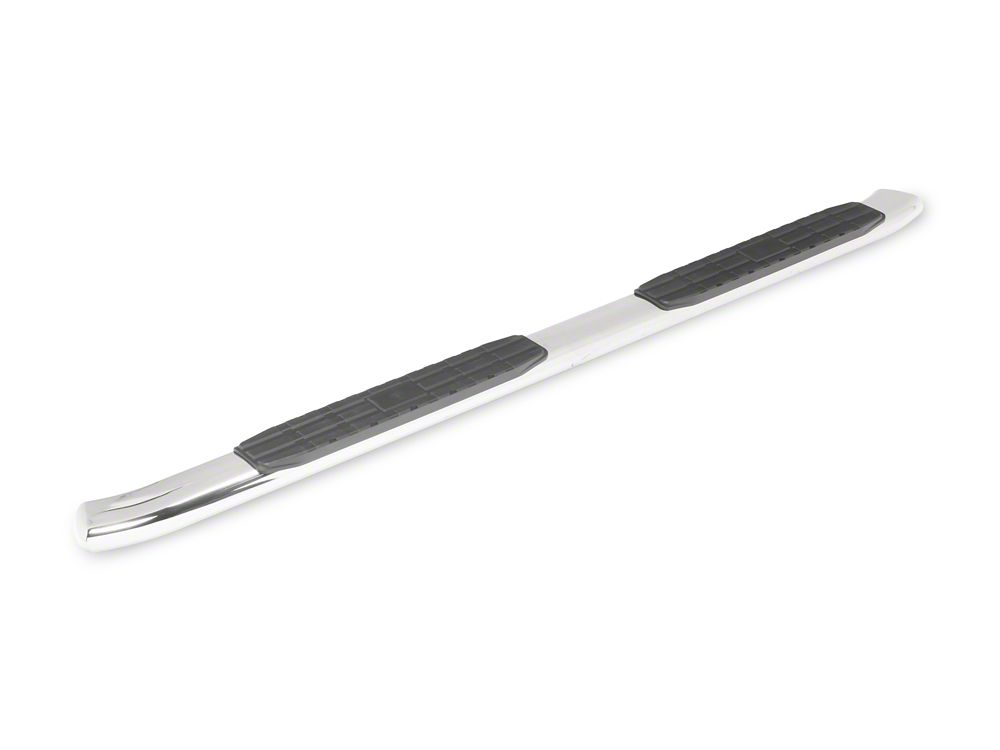 Barricade PNC Side Step Bars; Stainless Steel (19-25 Silverado 1500 Double Cab)