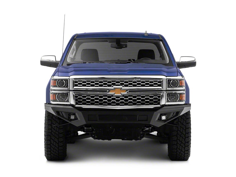 Barricade HD Off-Road Front Bumper with LED Lighting (14-15 Silverado 1500)