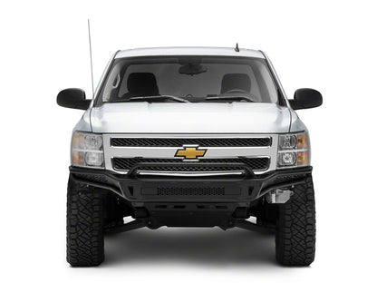 Barricade Pre-Runner Front Bumper with Skid Plate (07-13 Silverado 1500)